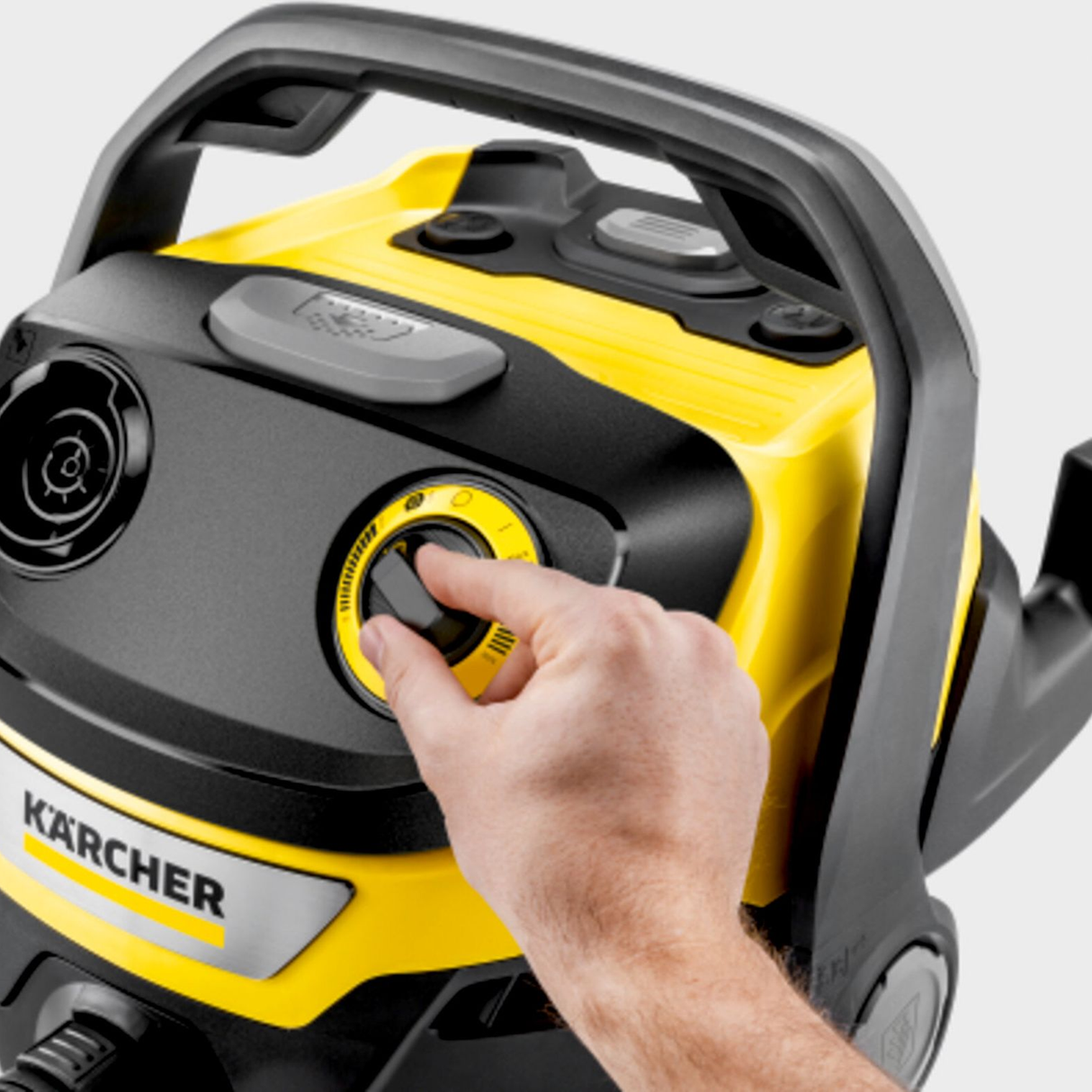 1.628-384.0 - Odkurzacz Kärcher WD 5 Control S 1200W 25L do pracy na mokro i sucho - Zdjęcie 4