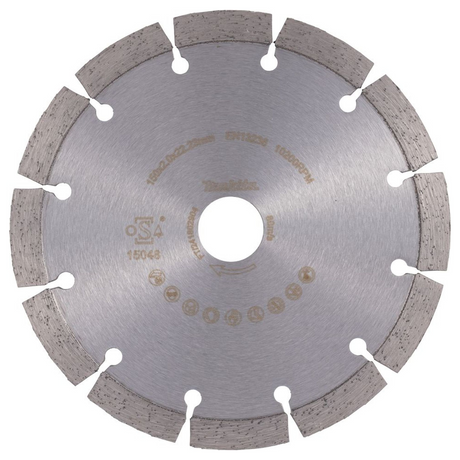 D-80092 - Makita D-80092 150 mm segmentowana tarcza diamentowa - Zdjęcie 3