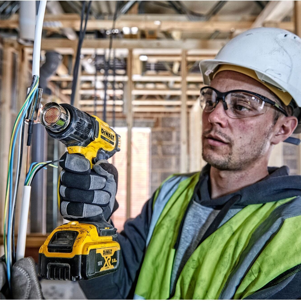 Pistola Termica Dewalt DCE530N-XJ 18V
