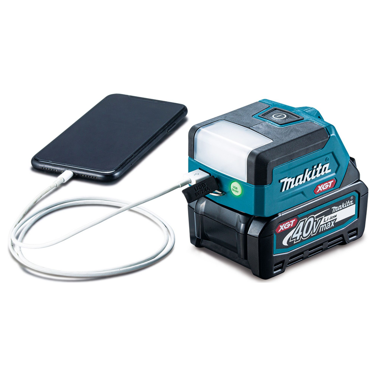 ML011G01 - Torcia LED Makita ML011G01 con Uscita USB XGT 40V - Immagine 18