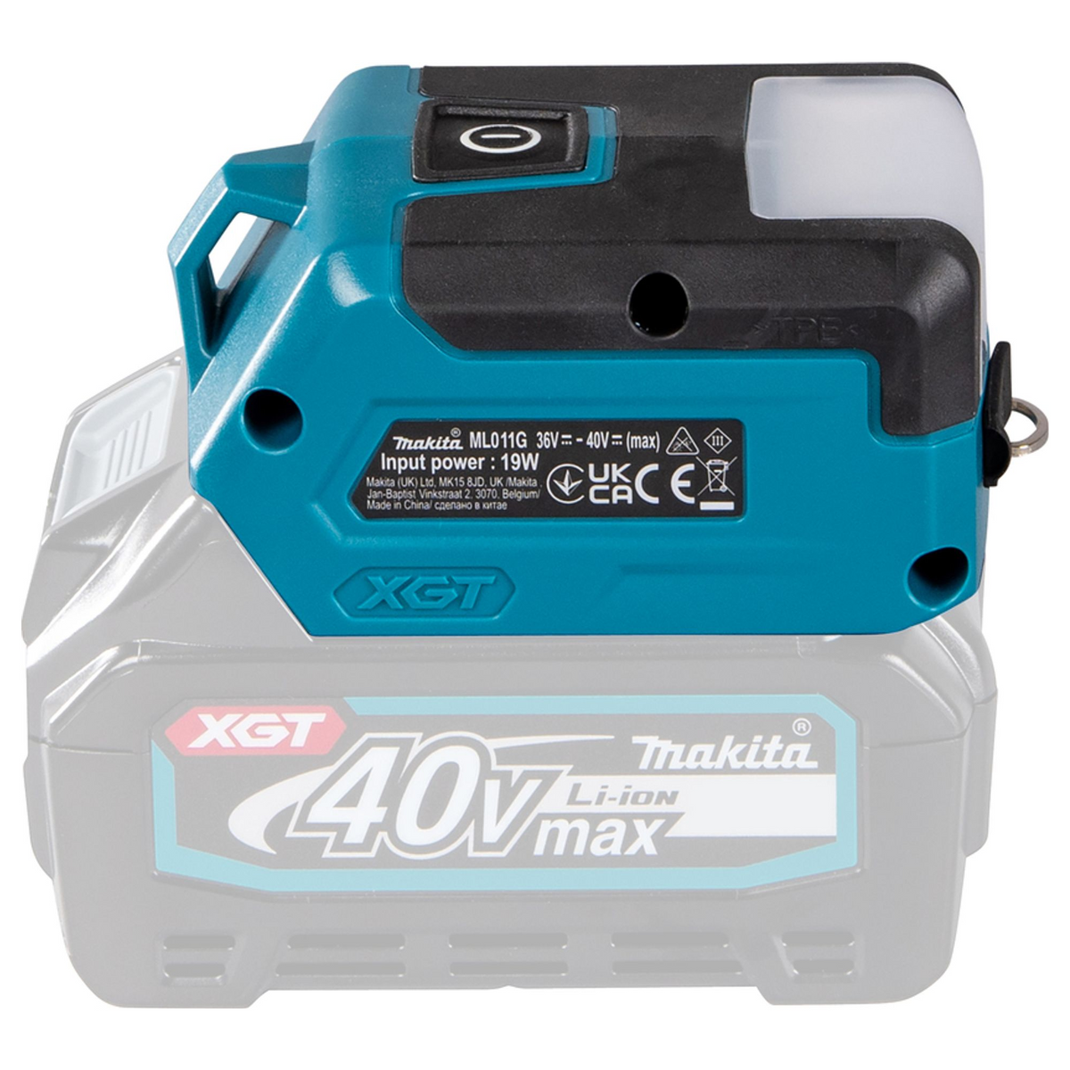 ML011G01 - Torcia LED Makita ML011G01 con Uscita USB XGT 40V - Immagine 6