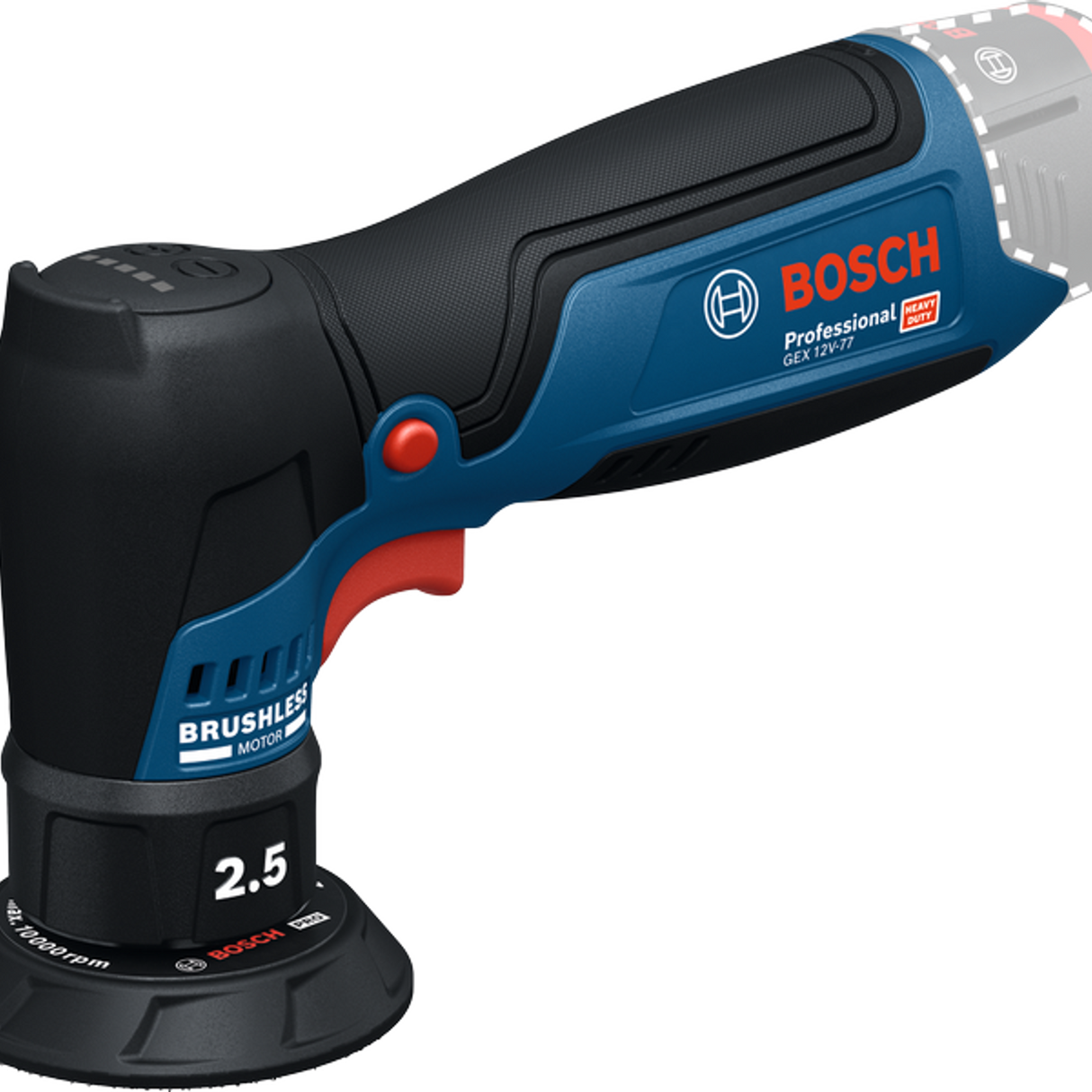 Levigatrice Bosch GEX 12V-77 PRO 12V