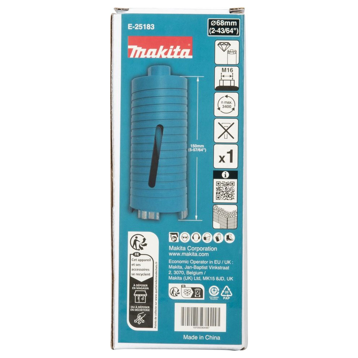 E-25183 - Makita E-25183 68mm M16 Diamond Crown - Zdjęcie 5