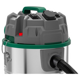 40035-00033 – Odkurzacz Lavor Dozzy Power 30XES 1400 W do pracy na mokro i sucho, zbiornik ze stali nierdzewnej 30 l – zdjęcie 3