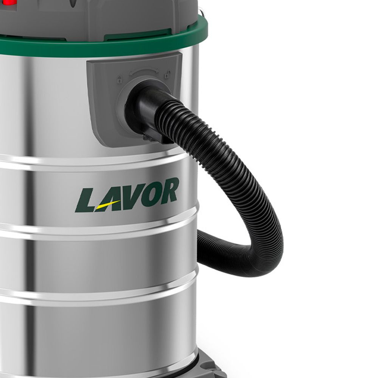 40035-00033 - Odkurzacz Lavor Dozzy Power 30XES 1400 W na mokro i sucho, zbiornik ze stali nierdzewnej 30 l - Zdjęcie 4