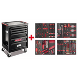 U05161639 - Carrello USAG START con Assortimento X-Grip Manutenzione 144 pz