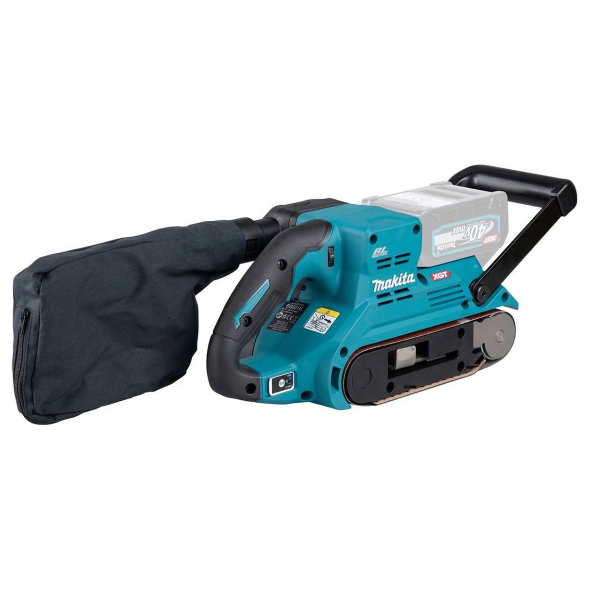 BS001GZ01 - Szlifierka taśmowa Makita BS001GZ01 40 V - Zdjęcie 7