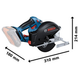 06016B8001 - Pilarka tarczowa Bosch Professional GKM 18V-50 PRO 18V - Zdjęcie 17