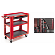 U05041601 - Carrello Multiuso USAG 504 SRJM con 116 Accessori