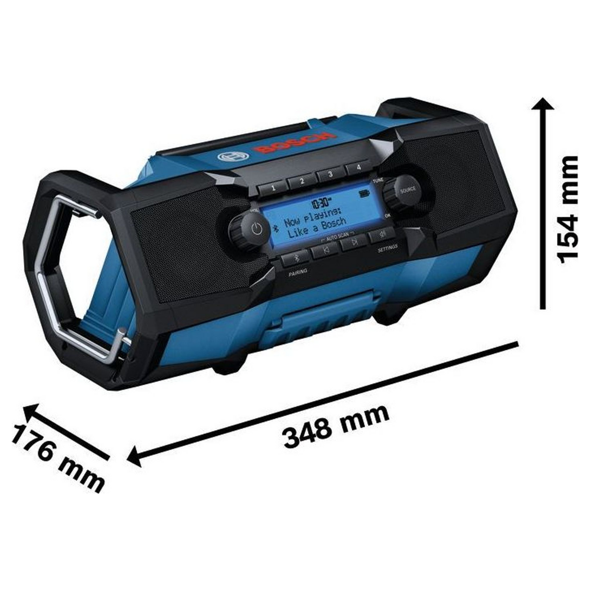 06014A3300 - Profesjonalne radio Bosch GPB18V-3SC PRO 18V - Zdjęcie 15