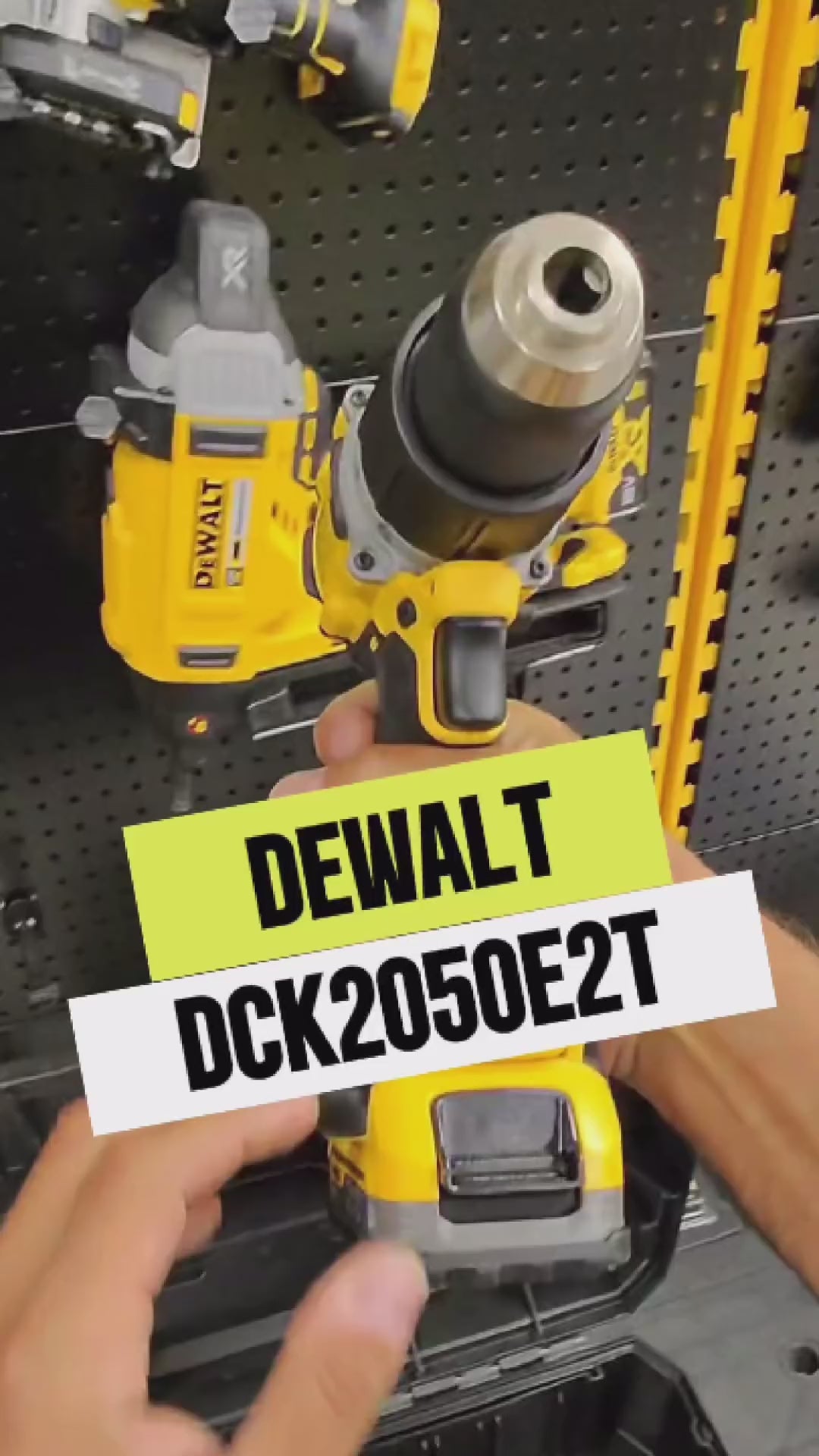 Kit Dewalt DCK2050E2T-QW 18V 1.7Ah