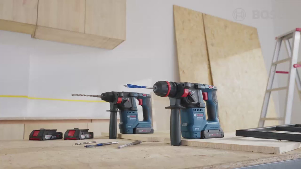 Hammer drill Bosch GBH 18V-18 2Ah SDS Plus