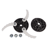 198383-1 - Testina Decespugliatore Makita 198383-1 Tre Lame Plastica Ø 255mm - Immagine 4