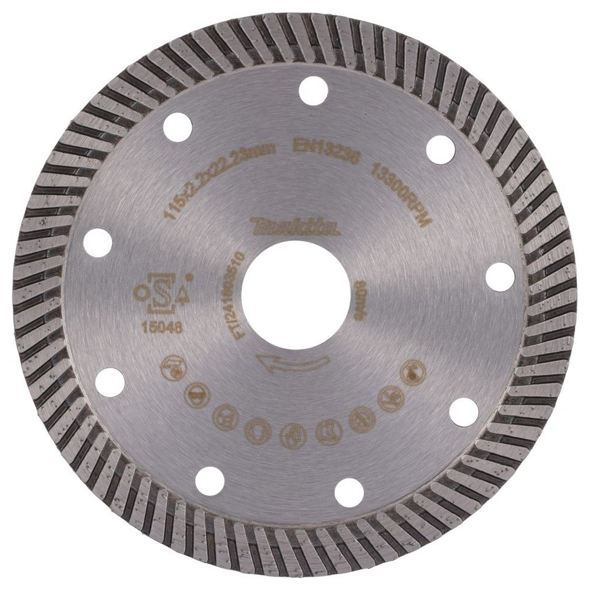 D-80151 - Tarcza diamentowa Makita D-80151 115 mm do marmuru i granitu - Zdjęcie 3