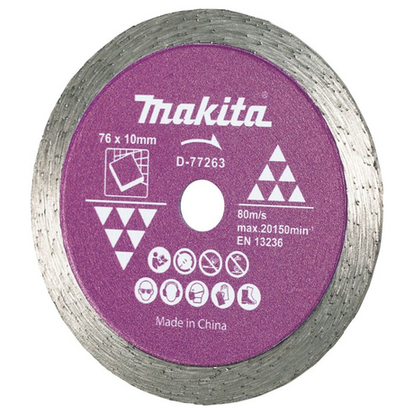 D-77263 - Tarcza diamentowa Makita D-77263 76 mm do płytek - Zdjęcie 3
