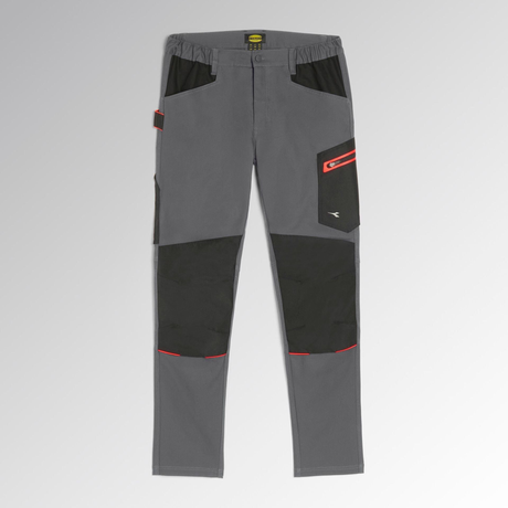 702.183064-75070- - Spodnie robocze Diadora Utility Pant Stretch Performance 2.0 w kolorze stalowoszarym