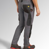 702.183064-75070- - Spodnie robocze Diadora Utility Pant Stretch Performance 2.0 w kolorze stalowoszarym - Zdjęcie 3