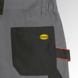 702.183064-75070- - Spodnie robocze Diadora Utility Pant Stretch Performance 2.0 w kolorze stalowoszarym - Zdjęcie 6