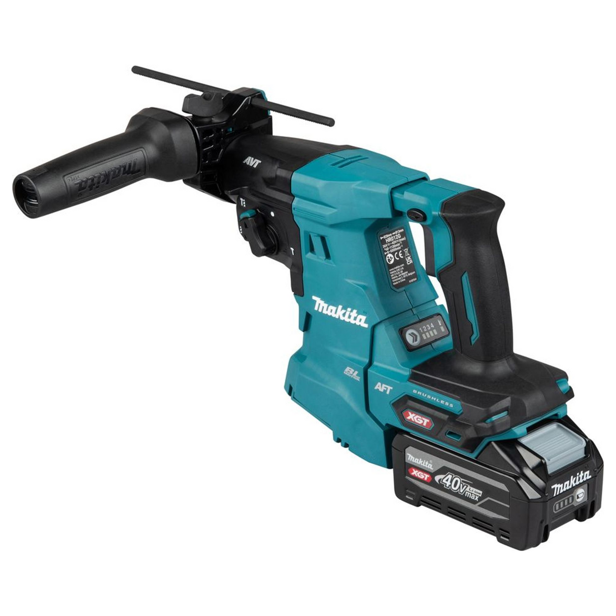 HR012GU201 - Wiertarko-wkrętarka udarowa Makita HR012GU201 40 V - Zdjęcie 3