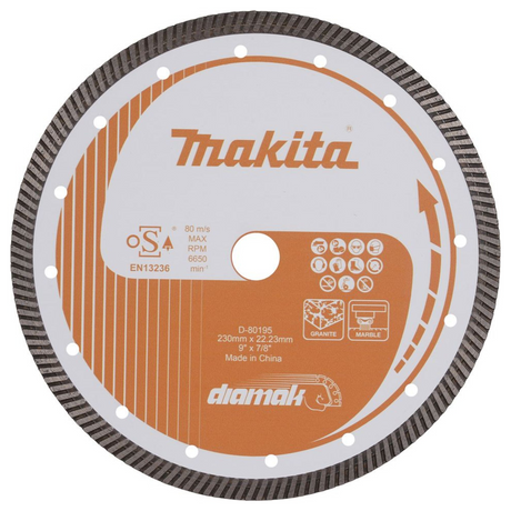 D-80195 - Tarcza diamentowa Makita D-80195 230 mm - Zdjęcie 2
