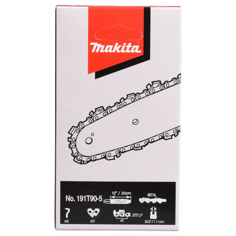 191T90-5 - Makita 191T90-5 80TXL Łańcuch 30 cm 1,1 mm 0,325" 51 ogniw - Zdjęcie 3