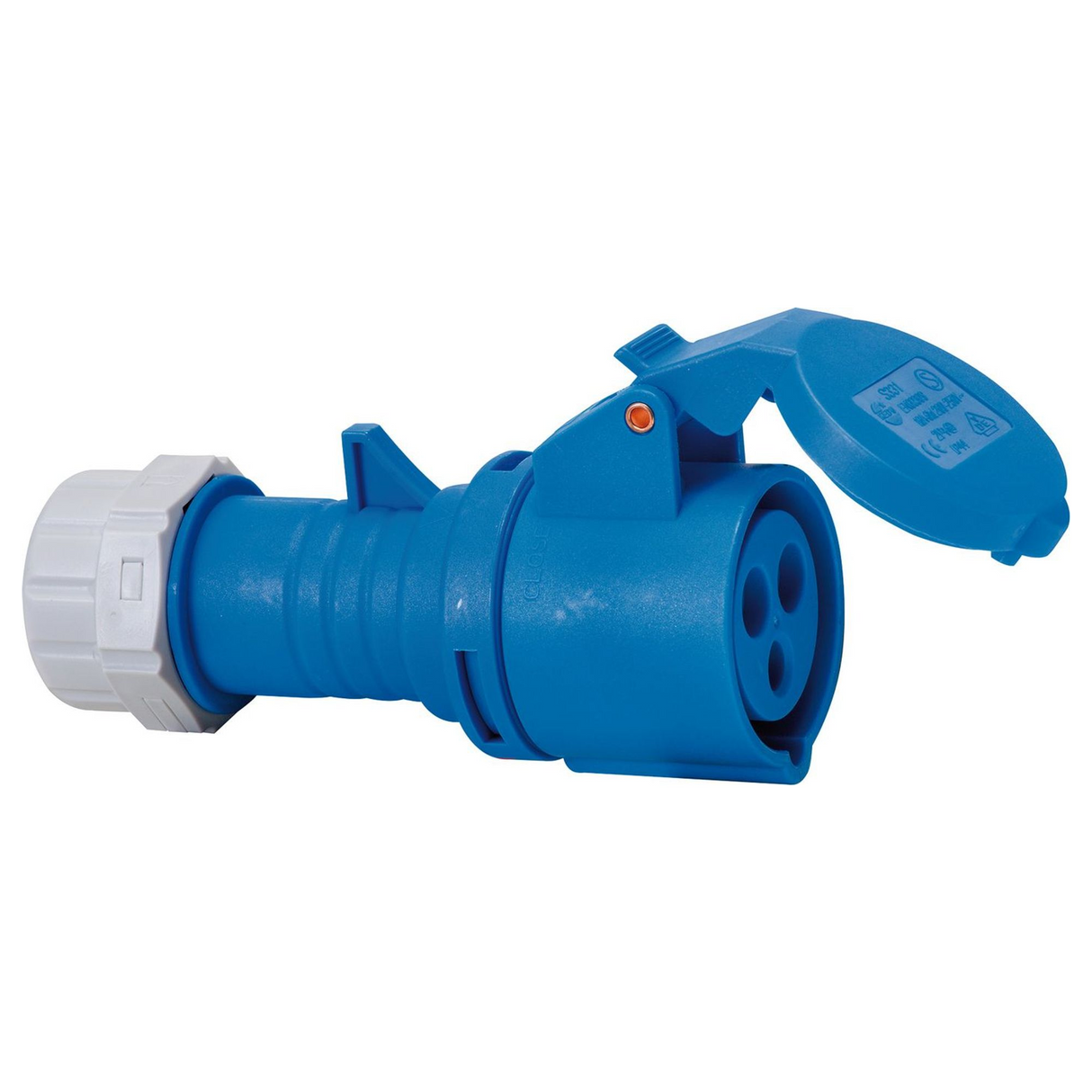1081010 - Wtyczka CEE Brennenstuhl IP44 230V 16A - Zdjęcie 2