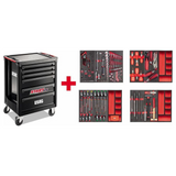 Carrello START Usag 516 ST6NMM con Assortimento Manutenzione 156 pz