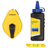 STHT47113-0 - Kit Tracciatore Stanley STHT47113-0 30m ABS con Polvere Blu e Livella
