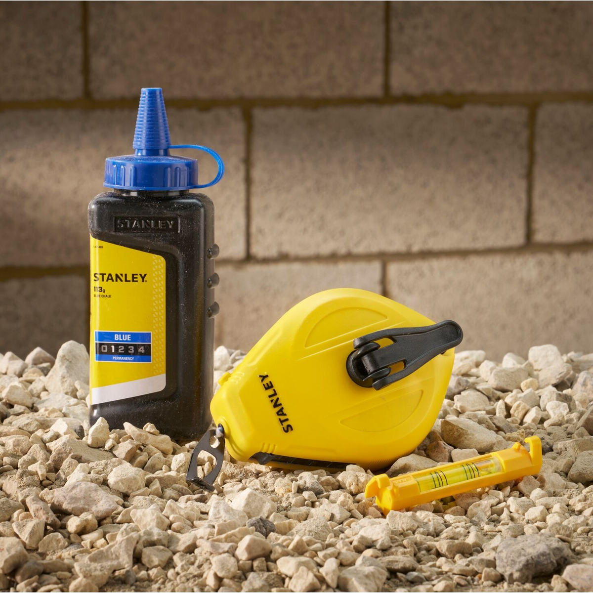 STHT47113-0 - Kit Tracciatore Stanley STHT47113-0 30m ABS con Polvere Blu e Livella - Immagine 6