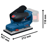 06019R7001 - Szlifierka Bosch GSS18V-18 PRO 18 V - Zdjęcie 15